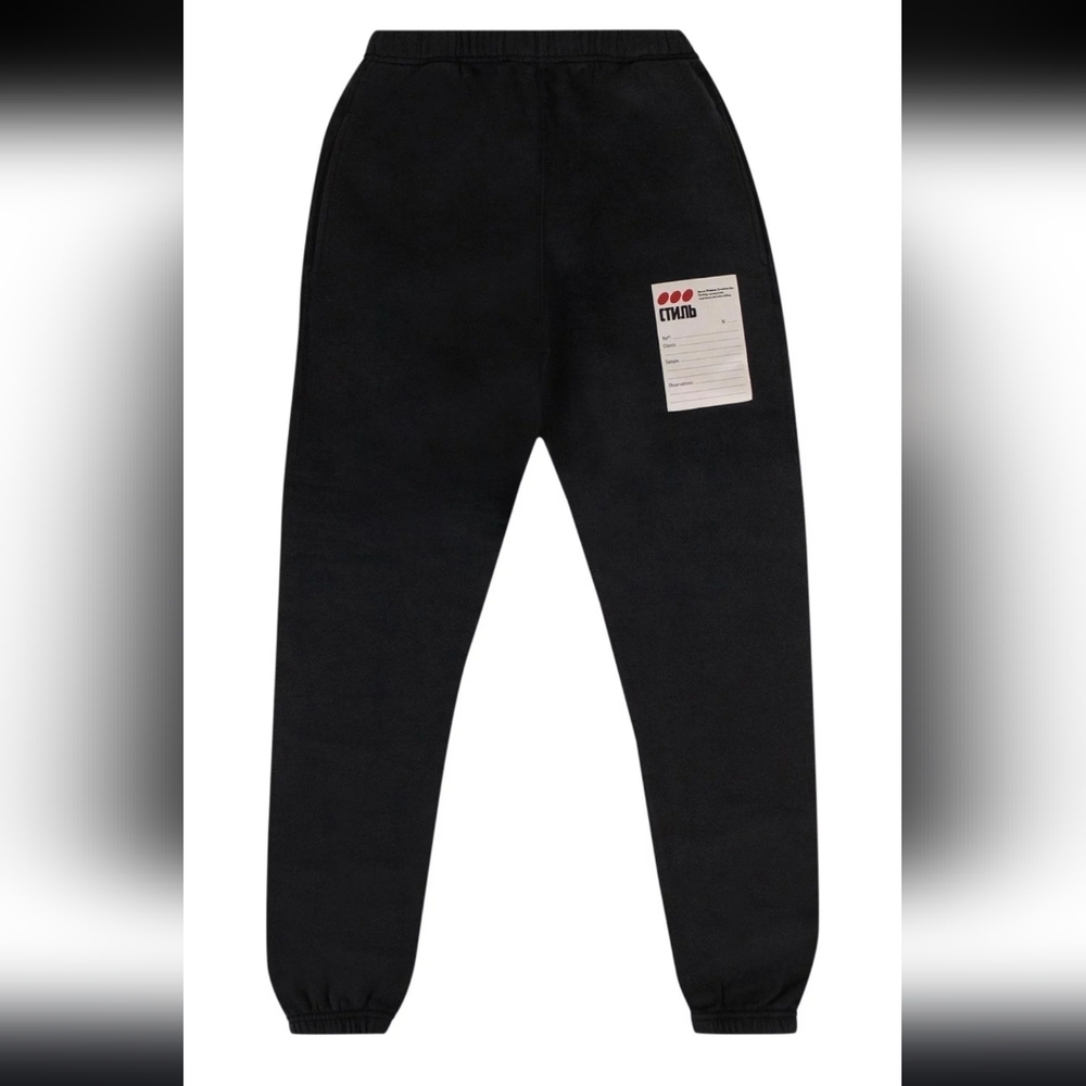 Heron Preston stick label sweatpants off black size S BNWT